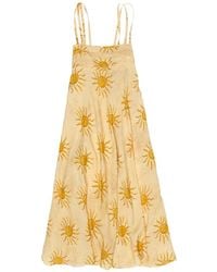 Bimba Y Lola - Bimba By The South A-Line Pleated Dress - Lyst