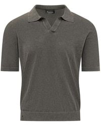AROVESCIO - Short-Sleeve Polo-Neck T-Shirt - Lyst