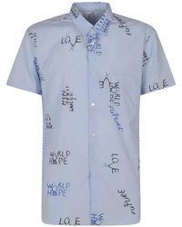 Comme des Garçons - Chemise À Imprimé Graffiti - Lyst
