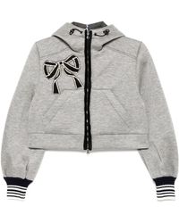 Dice Kayek - Sudadera con capucha y apliques - Lyst