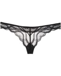 Kiki de Montparnasse - Leche Moi Lace-Trim Thong - Lyst