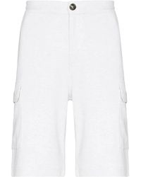 Brunello Cucinelli - Mid-Rise Bermuda Shorts - Lyst