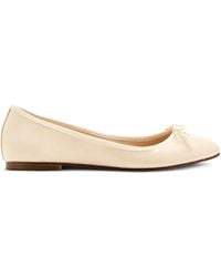 House Of Ballerinas - Bow-Detail Patent Leather Ballet Flats - Lyst