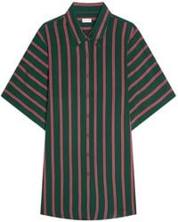 Dries Van Noten - Striped Shirt Dress - Lyst