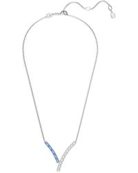 Swarovski - Matrix Pendant Necklace - Lyst