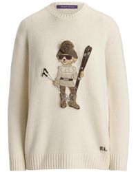 Ralph Lauren - Polo Bear Cashmere Sweater - Lyst