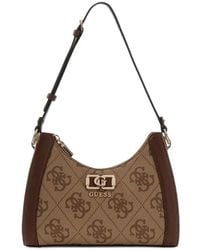 Guess - Karnilla Logo Shoulder Bag - Lyst