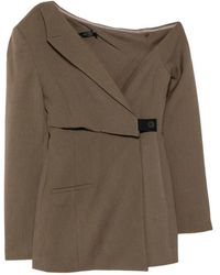 SIR. - Sartoria Asymmetric Tailored Mini Dress - Lyst
