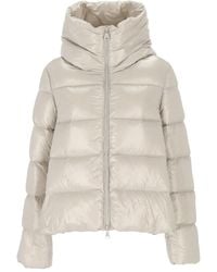 EMMA & GAIA - Hooded Puffer Jacket - Lyst