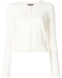 N.Peal Cashmere - Cashmere Round Neck Cardigan - Lyst