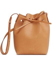 Mansur Gavriel - Mini Leather Bucket Bag - Lyst