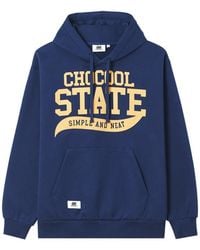 Chocoolate - Logo-Print Drawstring Hoodie - Lyst