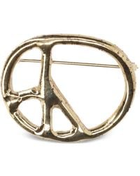 Needles - Broche Paix - Lyst