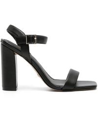 Guess USA - Alibi 105mm Faux-leather Sandals - Lyst
