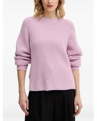 Twinset - Geribbelde Sweater - Lyst