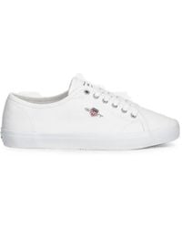 GANT - Sneakers Mit Logo-Stickerei - Lyst