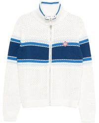 CASABLANCA - Striped Cardigan - Lyst