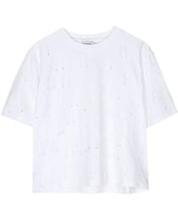 Jonathan Simkhai - T-Shirt Amaru À Détails De Brides - Lyst