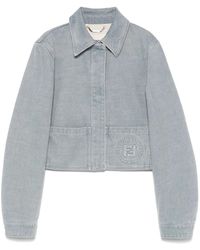Fendi - デニムジャケット - Lyst