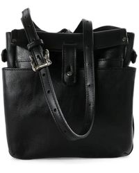 Enfants Riches Deprimes - Buckle-Strap Leather Shoulder Bag - Lyst