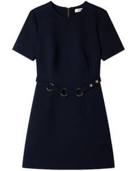 Sandro - Short Dress With Ring Belt - Lyst