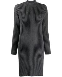 KENZO - Ribbed Sweater Dress - Lyst