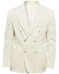 Corneliani - Double-Breasted Peak-Lapel Blazer - Lyst