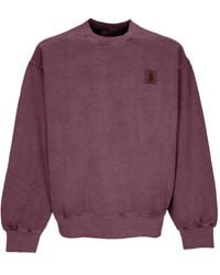 Carhartt - Felpa Vista Con Applicazione - Lyst