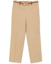 Gucci - Cotton Drill Trousers With Clamp - Lyst