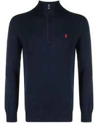 Polo Ralph Lauren - Polo Pony Quarter-Zip Sweatshirt - Lyst