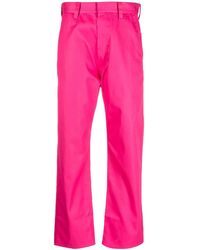 Sofie D'Hoore - Straight-leg Cropped Cotton Trousers - Lyst