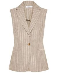 Barba Napoli - Striped Waistcoat - Lyst