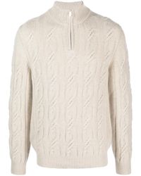 Fedeli - Chunky-Knit Wool-Blend Jumper - Lyst