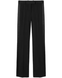 Versace - Straight-Leg Virgin Wool Trousers - Lyst