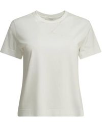 Givenchy - Logo-Embroidered V-Stitch T-Shirt - Lyst
