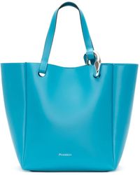 JW Anderson - Borsa tote Chain Cabas in pelle - Lyst
