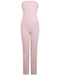 Philosophy Di Lorenzo Serafini - Strapless Fitted Jumpsuit - Lyst