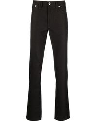 Brioni - Low-Rise Slim-Fit Tapered Trousers - Lyst