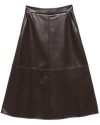Max Mara - A-Line Midi Skirt - Lyst