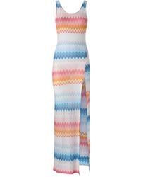 Missoni - Kleid mit Zickzackmuster - Lyst