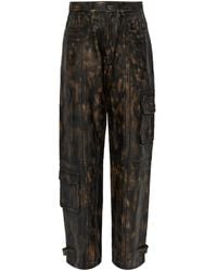 Gestuz - Leren Broek - Lyst