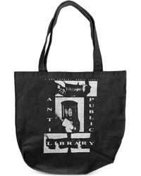 Enfants Riches Deprimes - Graphic-Print Denim Tote Bag - Lyst