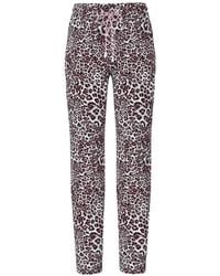 Marc Cain - Hose Mit Animal-Print - Lyst
