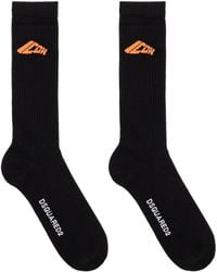 DSquared² - Calcetines con logo bordado - Lyst