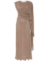 Gestuz - Gedrapeerde Maxi-Jurk - Lyst