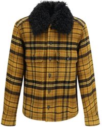 Fendi - Check Wool Blouson Jacket - Lyst