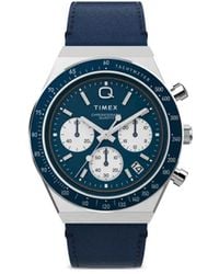 Timex - Orologio Q Chronograph 40Mm - Lyst