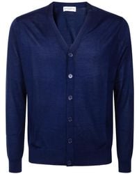Ballantyne - Button V-Neck Cardigan - Lyst