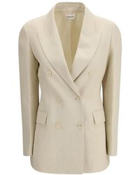 P.A.R.O.S.H. - Double-Breasted Blazer - Lyst