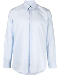 Fendi - Ff Monogram-jacquard Cotton Shirt - Lyst